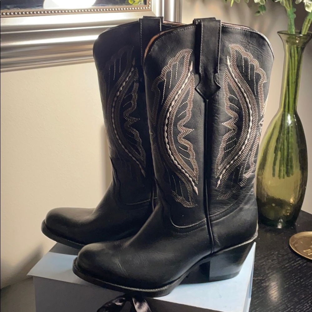 NEW Authentic Mexican Hand Made Cowboy Boots - Picture 5 of 11